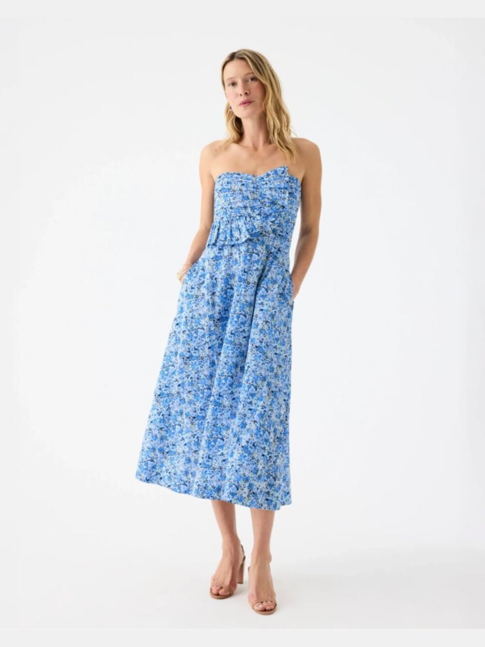 vineyard vines Kentucky Derby Strapless Swing Dress NWT Sz 0